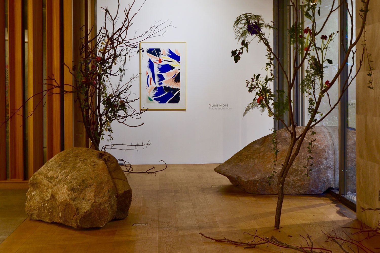 Nuria Mora “Tectonic plates”