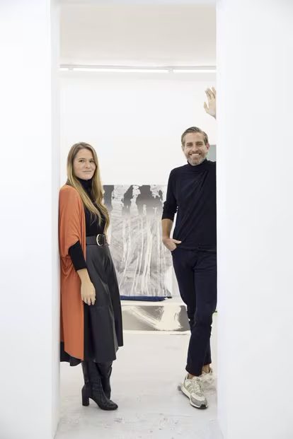 Enrique del Río y Amaia de Meñaka, por amor al arte